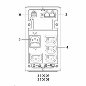 ИБП Legrand Niky 600VA IEC USB — изображение 2