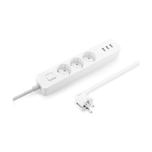 Удлинитель Xiaomi MI (3 розетки+3 USB) EU Белый — изображение 1