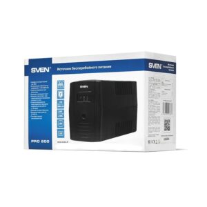 ИБП SVEN Pro 600, 360Вт, 2 евро розетки — изображение 3