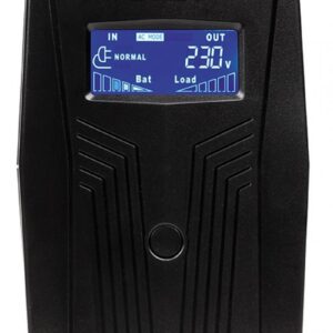 ИБП SVEN Pro 650, 390Вт, LCD, USB, RG-45, 2 евро розетки — изображение 2
