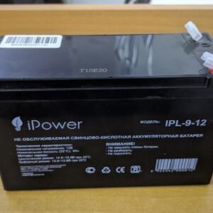 АКБ IPower IPL-9-12 12В 9 Ач — изображение 1