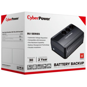 CyberPower BU725E (Линейно-интерактивные, Напольный, 725 ВА, 390 Вт) — изображение 3