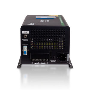 Инвертор, SVC, MP-2012, Мощность 2000ВА/2000Вт, Диапазон работы AVR: 100-290В (режим инвертора), 160-275В (режим ИБП), Вход 12В/220В, Выход 220В/230В, Чистая cинусоида, Зарядный ток 45 А, Время переключения режимов 4-6 мс, Кулер 9 см, Клеммное подключение, Чёрный — изображение 3