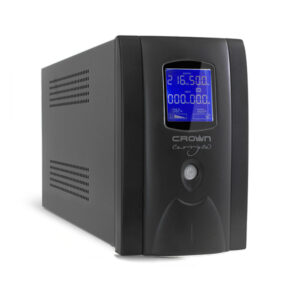 CROWN CMU-SP1200IEC LCD USB (Линейно-интерактивные, Напольный, 1200 ВА, 720 Вт) — изображение 1