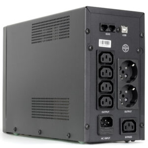 CROWN CMU-SP1500COMBO USB (Линейно-интерактивные, Напольный, 1500 ВА, 900 Вт) — изображение 2