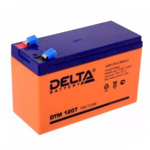 Delta Battery DTM 1207 12V7.2Ah (12В) — изображение 1