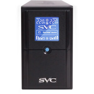 SVC V-600-L-LCD (Линейно-интерактивные, Напольный, 600 ВА, 360 Вт) — изображение 2