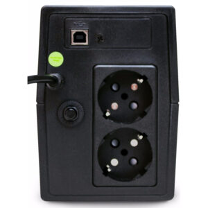 Powerman Back Pro 600 Plus (Линейно-интерактивные, Напольный, 600 ВА, 360 Вт) — изображение 2