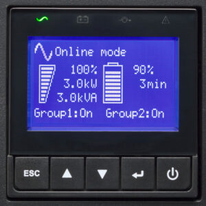 Eaton 9PX 3000 RT2U (башня/стойка 2U) с сетевой картой (Двойное преобразование (On-Line), C возможностью установки в стойку, 3000 ВА, 3000 Вт) — изображение 6
