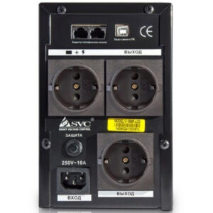 SVC V-1500-F-LCD (Линейно-интерактивные, Напольный, 1500 ВА, 900 Вт) — изображение 3