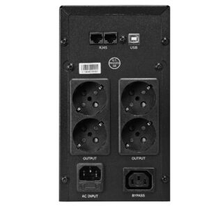 CROWN CMU-SP1200EURO LCD USB (Линейно-интерактивные, Напольный, 1200 ВА, 720 Вт) — изображение 2