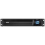 APC Smart-UPS C 1000 RM 2U  (Линейно-интерактивные, C возможностью установки в стойку, 1000 ВА, 600 Вт) (1)