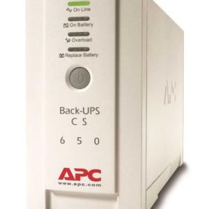 Источник бесперебойного питания APC Back-UPS CS, OffLine, 650VA / 400W, Tower, IEC, Serial+USB — изображение 1