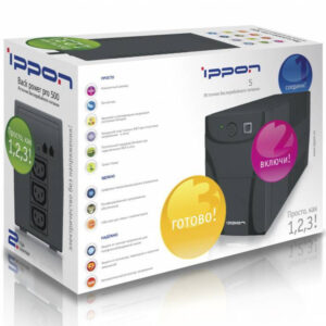 IPPON Back Power Pro 500 New (Линейно-интерактивные, Напольный, 500 ВА, 300 Вт) — изображение 4