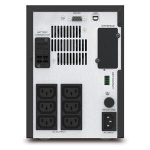 APC Easy UPS SMV 1500VA 230V (Линейно-интерактивные, Напольный, 1500 ВА, 1050 Вт) — изображение 2
