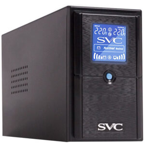 SVC V-600-L-LCD (Линейно-интерактивные, Напольный, 600 ВА, 360 Вт) — изображение 1
