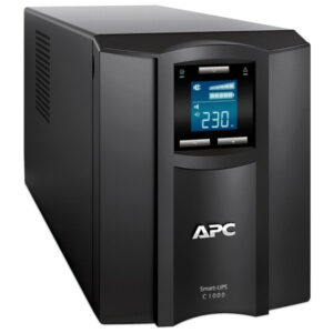 APC Smart-UPS C 1000, ЖК-экран, 230 В (Линейно-интерактивные, Напольный, 1000 ВА, 600 Вт) — изображение 1