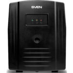 Sven Pro 600 600VA 360W (2 EURO)  (Линейно-интерактивные, Напольный, 600 ВА, 360 Вт) (1)