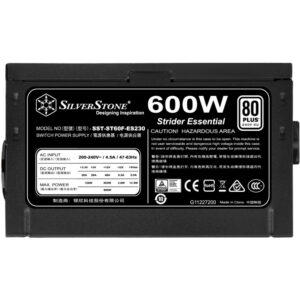 Silverstone Блок питания SST-ST60F-ES230 (600 Вт) — изображение 1