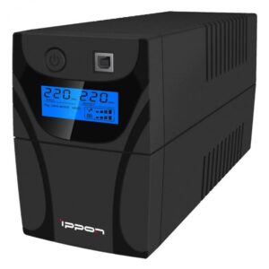 IPPON Back Power Pro LCD 500 (Линейно-интерактивные, Напольный, 500 ВА, 300 Вт) — изображение 1