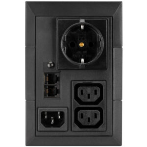 Eaton 5E 650 USB DIN 230В (Линейно-интерактивные, Напольный, 650 ВА, 360 Вт) — изображение 2