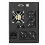VOLTA Active 1500 LED Black  (Линейно-интерактивные, Напольный, 1500 ВА, 900 Вт) (1)