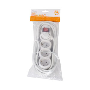 Сетевой фильтр iPower Home W4-18M 1.8 м. 220 в. — изображение 3