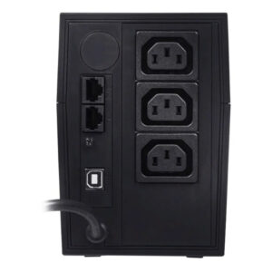 Powercom RPT-1000AP EURO 600W USB (Линейно-интерактивные, Напольный, 1000 ВА, 600 Вт) — изображение 2