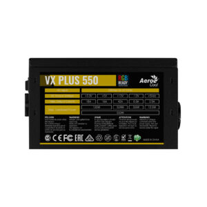 Блок питания Aerocool VX PLUS 550 RGB — изображение 3