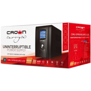 CROWN CMU-SP800EURO (Линейно-интерактивные, Напольный, 800 ВА, 450 Вт) — изображение 3
