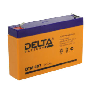Delta Battery DTM 607 (6В) — изображение 1