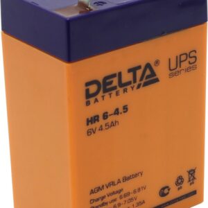 Delta Battery Аккумуляторная батарея Delta HR 6-4.5 (6В) — изображение 1