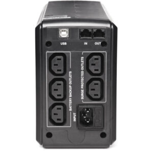 Powercom SMART KING PRO+ SPT-500-II (Линейно-интерактивные, Напольный, 500 ВА, 400 Вт) — изображение 2