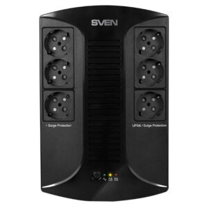 Sven SVEN UP-L1000E (Линейно-интерактивные, Напольный, 1000 ВА, 510 Вт) — изображение 2