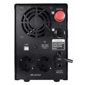 Powercom INF-500 (Линейно-интерактивные, Напольный, 500 ВА, 300 Вт) — изображение 5