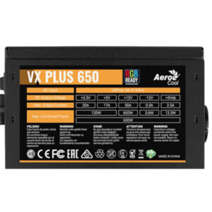 Aerocool VX PLUS 650 (650 Вт) — изображение 3