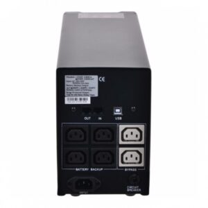Powercom IMP-1200APIMP-1200AP (Линейно-интерактивные, Напольный, 1200 ВА, 720 Вт) — изображение 2