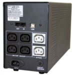 Powercom IMP-1500AP  (Линейно-интерактивные, Напольный, 1500 ВА, 900 Вт) (1)