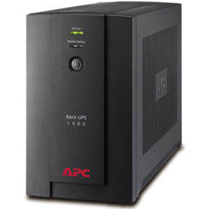 APC Back-UPS 1400, IEC (Линейно-интерактивные, Напольный, 1400 ВА, 700 Вт) — изображение 1