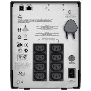 APC Smart-UPS C 1000, ЖК-экран, 230 В (Линейно-интерактивные, Напольный, 1000 ВА, 600 Вт) — изображение 2