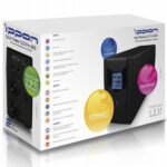 IPPON Back Power Pro 600 LCD Euro  (Линейно-интерактивные, Напольный, 600 ВА, 360 Вт) (3)