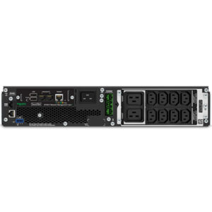 APC SMART-UPS SRT 2200 (2200ВА/1980Вт) 230 В стоечного исполнения, сетевой картой (Двойное преобразование (On-Line), C возможностью установки в стойку, 2200 ВА, 1980 Вт) — изображение 4