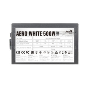 Блок питания Aerocool AERO WHITE 500W — изображение 3