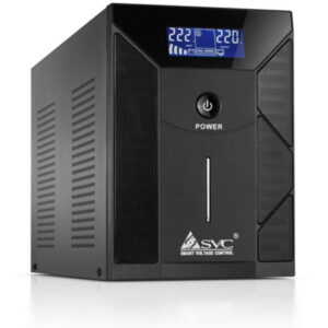 SVC V-3000-F-LCD (Линейно-интерактивные, Напольный, 3000 ВА, 1800 Вт) — изображение 1