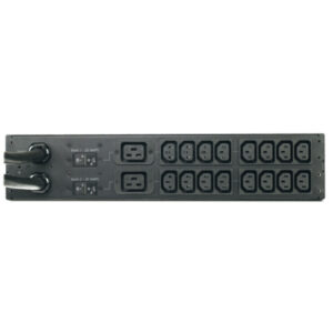 APC Rack ATS, 2U, 208V, 30A, L6-30P In, (16)C13, (2)C19 Out — изображение 2
