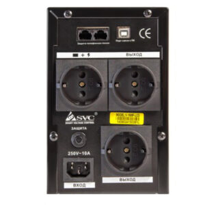 SVC V-1500-F (Линейно-интерактивные, Напольный, 1500 ВА, 900 Вт) — изображение 2