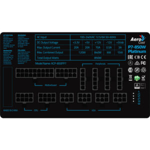 Aerocool P7-850W Platinum (850 Вт) — изображение 4