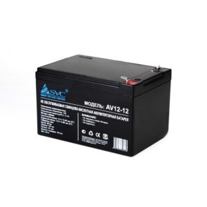Аккумуляторная батарея SVC AV(VP)12-12 12В 12 Ач — изображение 1