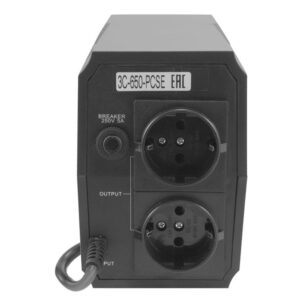 3Cott 550-PCSE Micropower II Series (Линейно-интерактивные, Напольный, 550 ВА, 300 Вт) — изображение 2