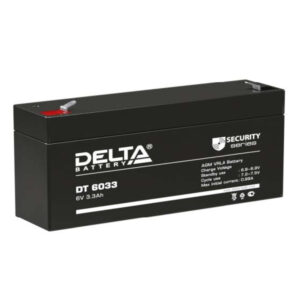 Delta Battery DT 6033 (6В) — изображение 1